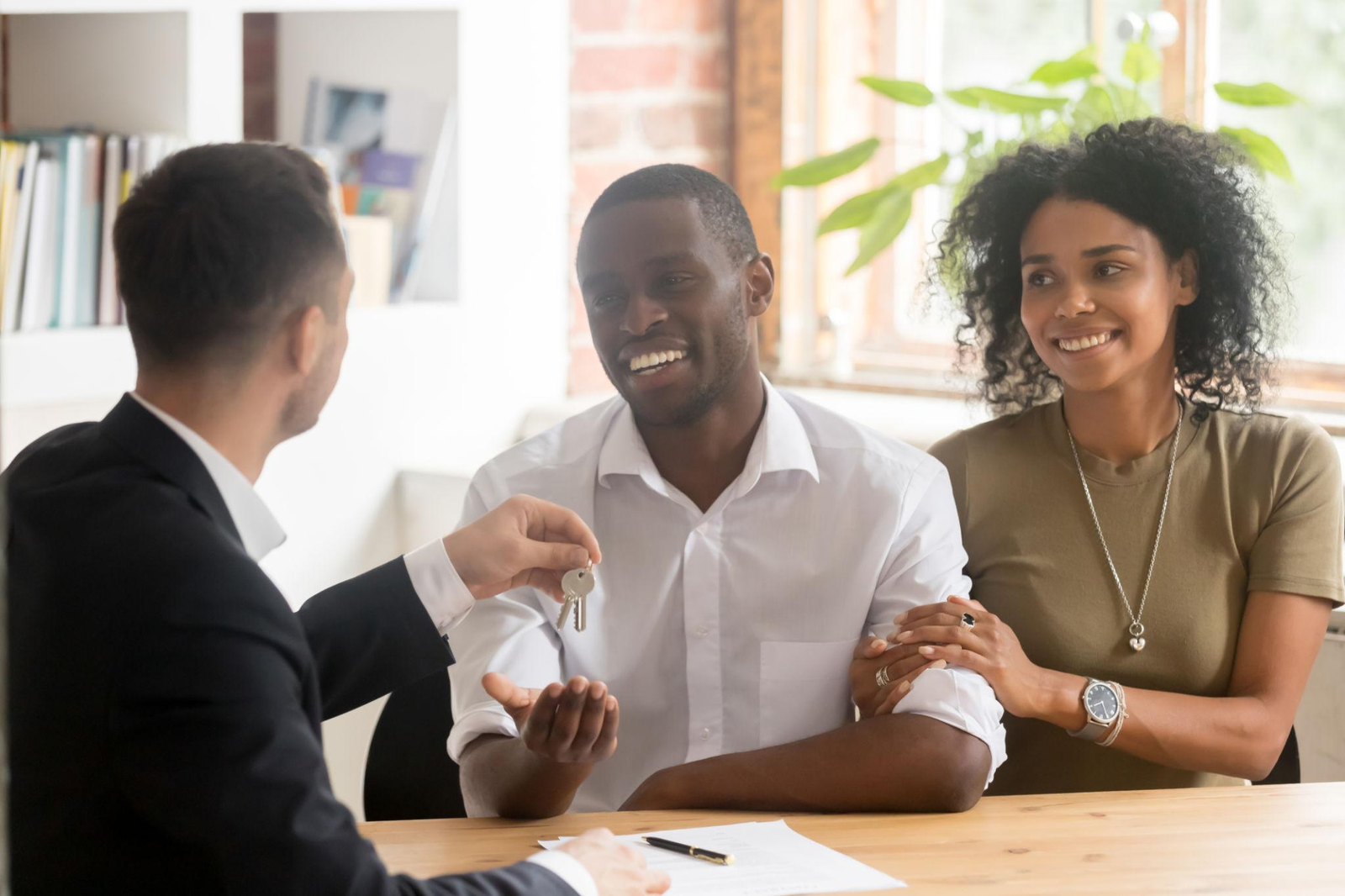 Mortgage key handoff